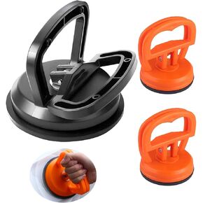 Dent Puller,Car Dent Puller,3 Pcs Dent Remover Tool for Car, Suction Cup Dent Puller and Dent Remover Tool for Car Dent Repair,Glass, Screen, Tiles Lifting and Objects Moving(1black+2orange)