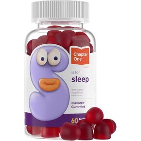 Zahler - Chapter One Sleep Melatonin Gummies for Kids and Come (60 Flassed Gully) - 2.5 mg melatonin gummy - Kids Melatonin Kosher Sleep Gummies - Natural Kids Melatonin for Element
