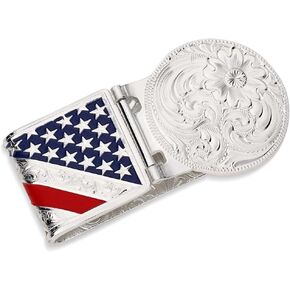 Montana Silversmiths American Made Liberty Classic Hinged Money Clip
