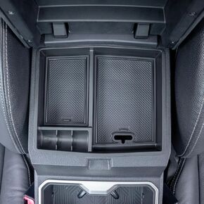 JKCOVER OEM Fit 2024 2025 Tacoma Center Console Organizer Tray Compatible with 2024 2025 Toyota Tacoma(4th Gen) Accessories ABS Plastic Storage Box（Patented Design）