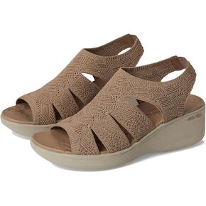 Skechers Women's Pier-lite-Memory Maker Wedge Sandal