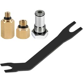 High Pressure Oil Pump IPR Valve Air Test Kit and Rail Adapter, High Pressure Oil Pump HPOP Quick Disconnect Tool Compatible with Ford 6.0L Diesel Engine