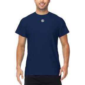 AOBUTE Mens Short Sleeve Swim Shirts UPF 50+ Quick Dry Rash Guard Fishing Swimming