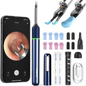 Ear Camera Wax Removal, Bebird Note 5 Ear Wax Removal Tool Camera Ear Tweezers with Camera, 10 Megapixels Ear Otoscope Camera, 12 Ear Spoon, Ear Cleaner with Camera for Earwax Cleaning