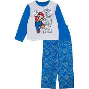 Super Mario Boys' 2-piece Pajama Set