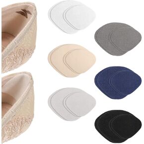 24Pcs Shoe Heel Repair, Shoe Patches for Holes, Self-Adhesive Crease Protectors Shoe Toe Protector, Fabric Patches for Sneaker, Leather Shoes, High Heels(Multicolor)
