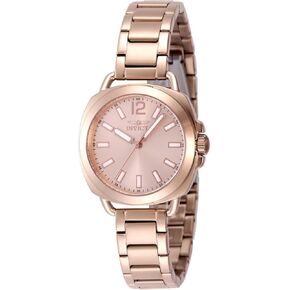 Invicta Wildflower Lady 32mm Stainless Steel Rose Gold Rose Gold dial PC21 Quartz