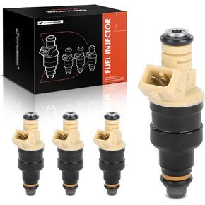 A-Premium 4-PC Set Fuel Injectors Compatible with Volkswagen Jetta 1993-1999, Passat 1995-1996, Golf 1993-1998, Cabrio 1995-2002, 2.0L