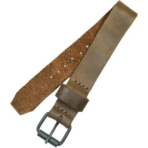Hide & Drink, Leather Rustic Wristwatch Strap Replacement (20mm buckle, 18mm strap), Timepiece Bracelet, Accessories, Handmade :: Bourbon Brown
