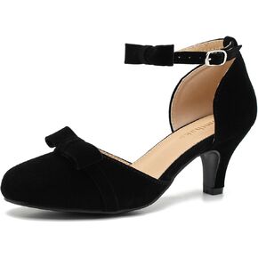 نساء كاحل القوس القوس الكعب ، أعناق أحذية مريحة مريحة مغلقة اصبع القدم منخفض الكعب الرسميات حفلة رقص الحفلة حفلة موسيقية in Kuwait