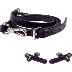 Leather Replacement Straps for Le Pliage Mini Pouch Bags, Adjustable Crossbody & Shoulder Handbag Straps for Women