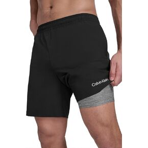 Calvin Klein Men's Volley Quick Dry Stretch Swim Trunk