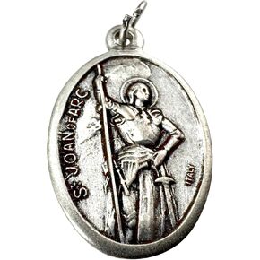 Westmon Works Joan of Arc Medal Medallion الإيطالية مع الولايات المتحدة الأمريكية صنعت صلاة القديس