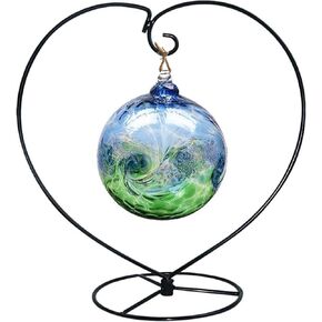 Ornament Display Stand, Holder Ornament Hanger Stands Glass Ball Ornament Holder Ornament Stands for Hanging Plants, Hanging Terrarium Stand for Christmas Wedding Ornament, Home Office Decor