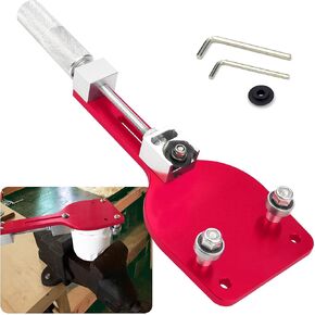 77750 Oil Filter Cutter 2-3/8" to 5" Oil Filter Cutting Tool Oil Filter Opener to Inspect What The Filter Catches Universal Adjustable Metal Can Cutting Tool with a Spare Blade, Aluminum, Red