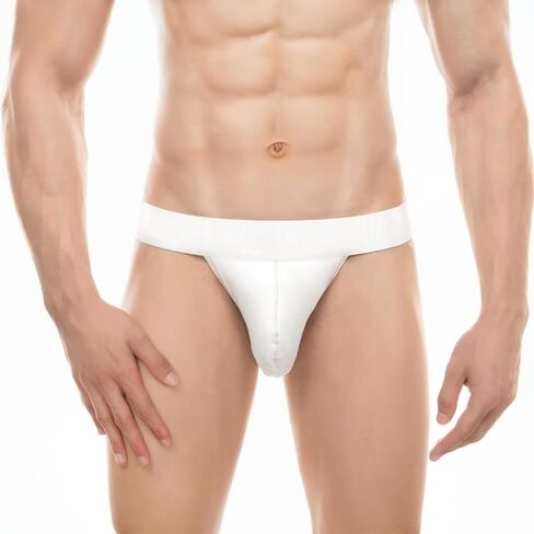 Mens Jockstrap, Sexy Jockstrap for Men Strapless Pouch Underwear, Breathable Vasectomy Support Underwear in Saudi Arabia
