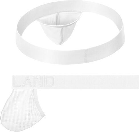 Mens Jockstrap, Sexy Jockstrap for Men Strapless Pouch Underwear, Breathable Vasectomy Support Underwear in Saudi Arabia