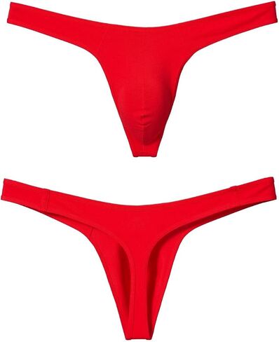 رجال القطن ثونغ انخفاض y-back g-string دعم الملابس الداخلية 3 حزمة in Kuwait