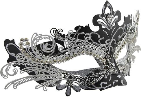 الأزواج Coddsmz تنكر Mardi Gras Christmas Venetian Cosplay Costume Mask Mask in Saudi Arabia