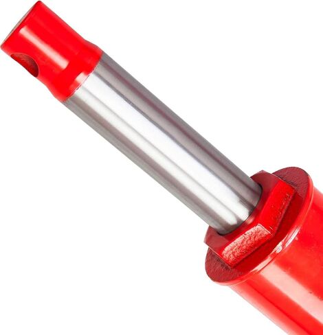 Big Red Torin Hydraulic Jack Long Ram مع مضخة مكبس مزدوجة وقاعدة Clevis (نوبات: رافعات المرآب/المتجر ، ورافعات المحرك ، والمزيد): 8TON (16000 رطل) سعة ، باللون الأحمر in Kuwait