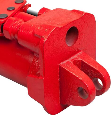 Big Red Torin Hydraulic Jack Long Ram مع مضخة مكبس مزدوجة وقاعدة Clevis (نوبات: رافعات المرآب/المتجر ، ورافعات المحرك ، والمزيد): 8TON (16000 رطل) سعة ، باللون الأحمر in Kuwait