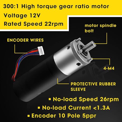287298 RV في مجموعة محرك شريحة خارج الجدار ، 500: 1 نسبة تروس عزم الدوران عالية 12 فولت DC ، متوافق مع نظام الشريحة في Lippert/LCI في الجدار للسيارات ، ومقطورة السفر ، والعربة in Kuwait