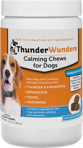 ThunderBites Calming Chews For Dogs, 60 Count in Saudi Arabia