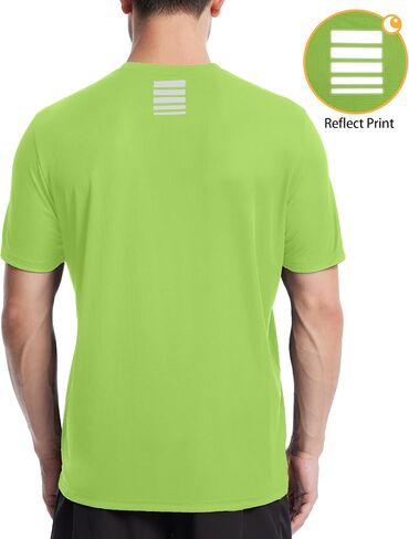 قميص Roadbox Men للرجال بأكمام قصيرة ، تي شيرت رياضي سريع الجاف ، UPF 50+ UV Sun Protect Sports Tops Tops in Saudi Arabia