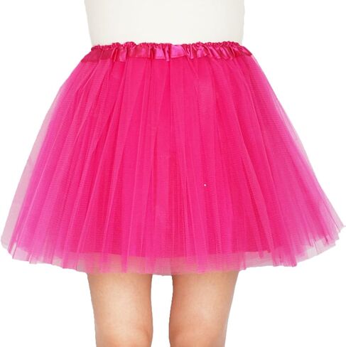 Women Adult Teens Tutu Skirts 4 Layers with Lining Youth Running Tutu Skirts Halloween Running Tutus in Saudi Arabia