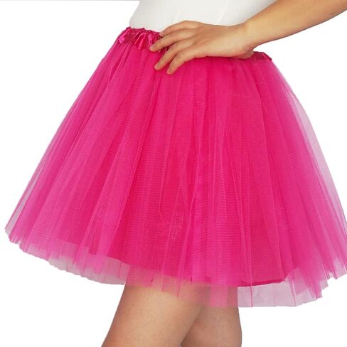 Women Adult Teens Tutu Skirts 4 Layers with Lining Youth Running Tutu Skirts Halloween Running Tutus in Saudi Arabia