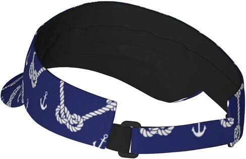 Nautical Anchor Visor Caps for Women Men Summer Sun Visor Hat with Sweatband for Running Outdoor Beach in Saudi Arabia