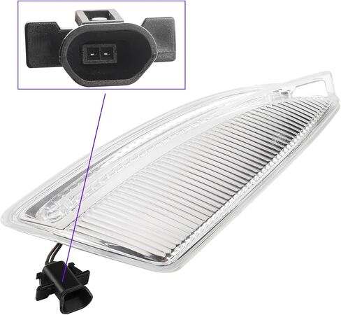 مرآة باب Carbhub مرآة انعطاف إشارة التوافق مع مرسيدس Benz W164 ML350 ML450 ML500 CAR SIDE MIRROR TRAND LIGHT A2048200721 ​​استبدال الأجزاء رقم A2048200721 ​​A2048200821 in Saudi Arabia