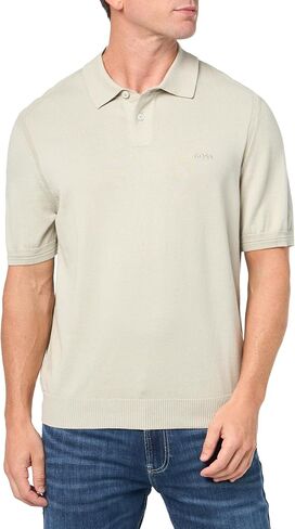 BOSS Men's Plain Knit Chest Logo Sweater in Saudi Arabia