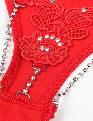 comeondear G-String Thongs for Women Slutty Sexy Panties with Bead Plus Size T-Back Brief Underwear G-String Lingerie in Kuwait