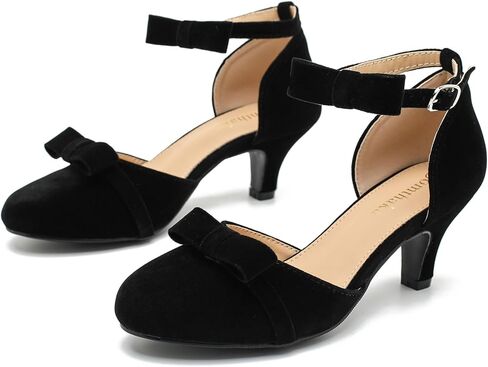 نساء كاحل القوس القوس الكعب ، أعناق أحذية مريحة مريحة مغلقة اصبع القدم منخفض الكعب الرسميات حفلة رقص الحفلة حفلة موسيقية in Kuwait