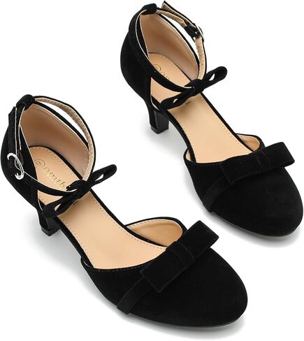 نساء كاحل القوس القوس الكعب ، أعناق أحذية مريحة مريحة مغلقة اصبع القدم منخفض الكعب الرسميات حفلة رقص الحفلة حفلة موسيقية in Kuwait