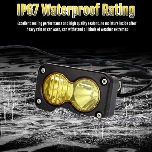 motoparty Upgrade Headlight Kit Fits for Talaria Sting R MX4 Sur-Ron Segway X260, with Adapter Harness, 20W 6000-6500K Upgrade Motorcycle Lights Bars Led Headlamp （3 Inch） in Saudi Arabia