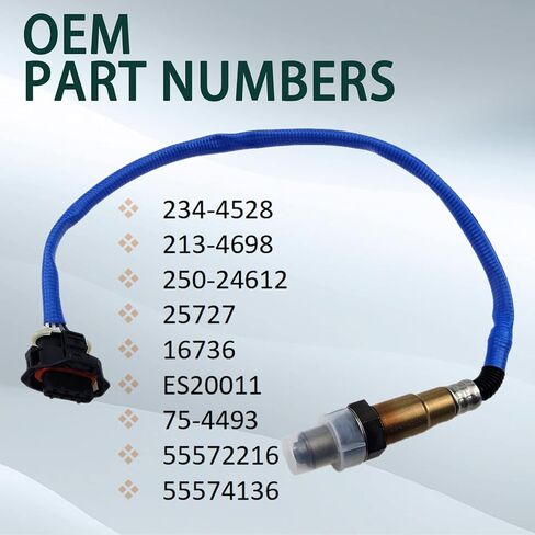 ChawYI 234-4528 234-4529 Upstream Downstream Oxygen O2 Sensor fit for Chevy Cruze 1.4L 2011 2012 2013 2014 2015, 2012-2020 Chevy Sonic 1.4L, 2013-2021 Chevy Trax 1.4L, 2013-2021 Buick Encore 1.4L in Saudi Arabia