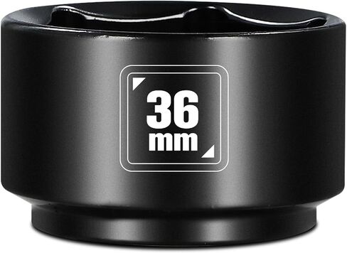 32mm Low Profile Oil Filter Socket, 3/8" Drive 6-Point Oil Filter Cap Remover and Installer Tool, Chrome Vanadium Steel in Saudi Arabia