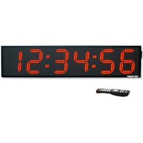 Meister GoHard XL 35" Indoor/Outdoor Gym Clock, Race & Interval Timer