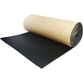 uxcell 394mil 10mm 10.76sqft Car Floor Tailgate Sound Insulation Deadener Mat 79" x 20"