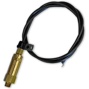 New 6.5 HP Throttle Control Cable for Gas Air Compressors Unloader Bullwhip 24"