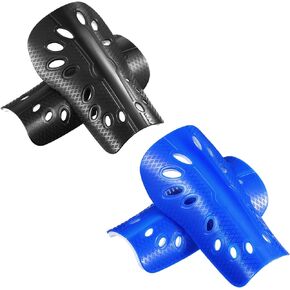 COHEALI Soccer Shin Guards for Kids, 2 Pairs Football Shin Pads Protector Calf Protective Gear for Kids, Teenagers, Boys, Girls