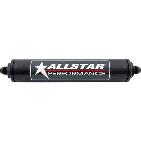 Allstar ALL40216 Black 10 Micron 8 AN In-Line Fuel Filter