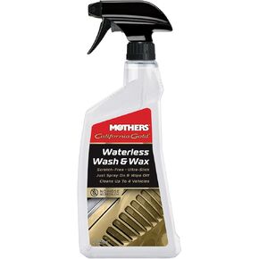 Mothers 05644 California Gold Waterless Wash and Wax, 24 fl. oz.