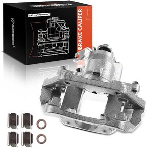 A-Premium Disc Brake Caliper Assembly with Bracket Compatible with Select Ford and Lincoln Models - Flex 2009 3.5L, MKS 2009-2011 3.7L, MKS 2010-2011 3.5L - Rear Left Driver Side