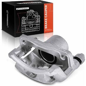 A-Premium Disc Brake Caliper Assembly with Bracket Compatible with Select Honda Models - Accord 1998 1999 2000 2001 2002, L4 2.3L - Front Right Passenger Side