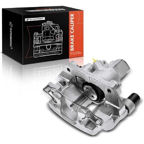 A-Premium Disc Brake Caliper Assembly with Bracket Compatible with Select Mazda and Volvo Models - 3, C30, C70, S40, V50 - Rear Driver and Passenger Side, 2-PC Set