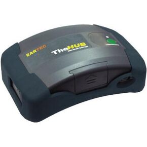 Eartec HUB Full Duplex Transceiver Base Station for UltraLITE Wireless System - Battery Operated 2 Way Radio License-Free, Up To 400m Operating Range