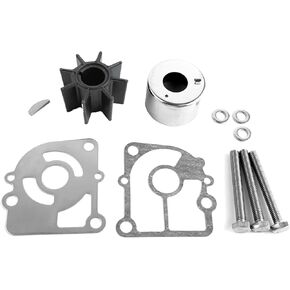 362-87322-1 Water Pump Impeller Repair Kit Replacement for Nissan Tohatsu 9.9 12 15 18 20 HP MFS15 MFS18 MFS20 2/4 Stroke Outboard Boat Motor Engine Parts 362873220M 362873221M